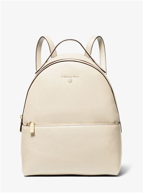 michael kors valerie medium pebbled leather backpack|Valerie Medium Pebbled Leather Backpack .